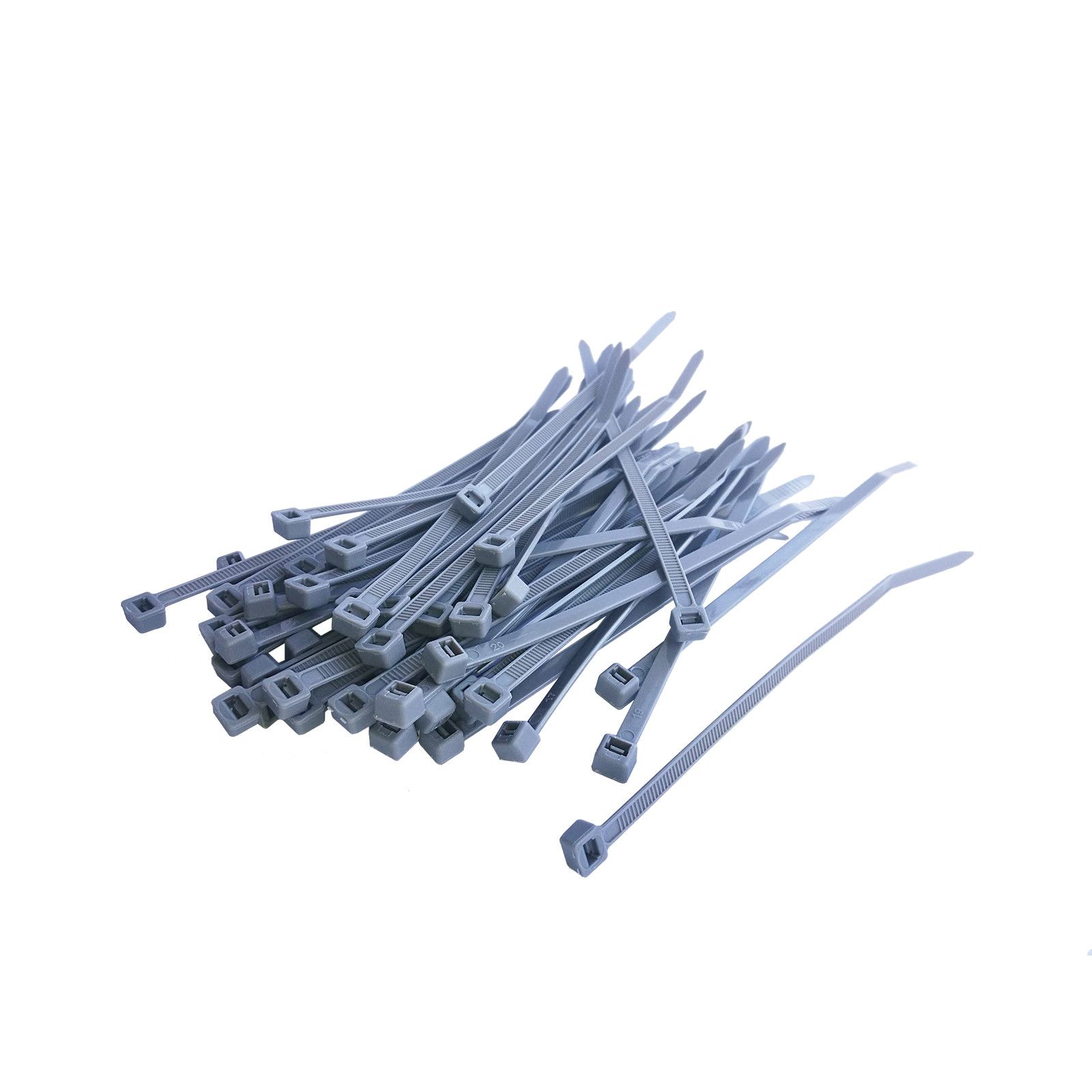 BRIDFIX gyorskötöző 50db/csomag, 14cm szürke