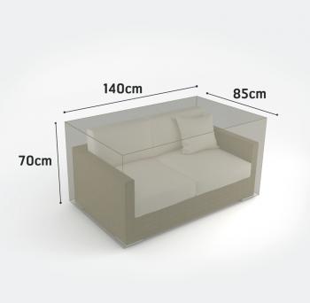 COVERTOP mérsékelten vízálló bútortakaró szövet 140 x 85 x m.70 cm 2.Kép