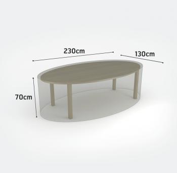 COVERTOP mérsékelten vízálló bútortakaró szövet 230 x 130 x m.70 cm 2.Kép