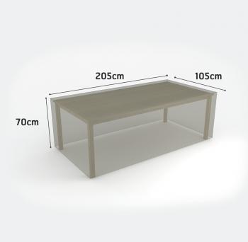 COVERTOP mérsékelten vízálló bútortakaró szövet 205 x 105 x m.70 cm 2.Kép