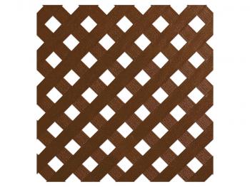Privat térelválasztó panel, 1x2 m, barna 1.Kép