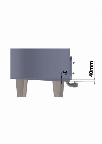 Erjesztő-áztató tartály dupla hűtőköpennyel INOX 2600L 3.Kép