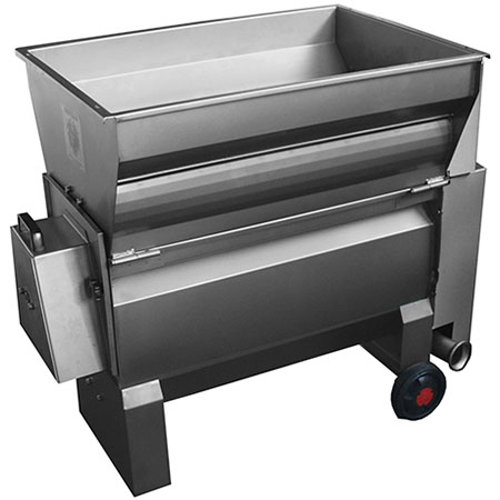 Jolly 25/E inox cefreszivattyús bogyózó Szőlő daráló