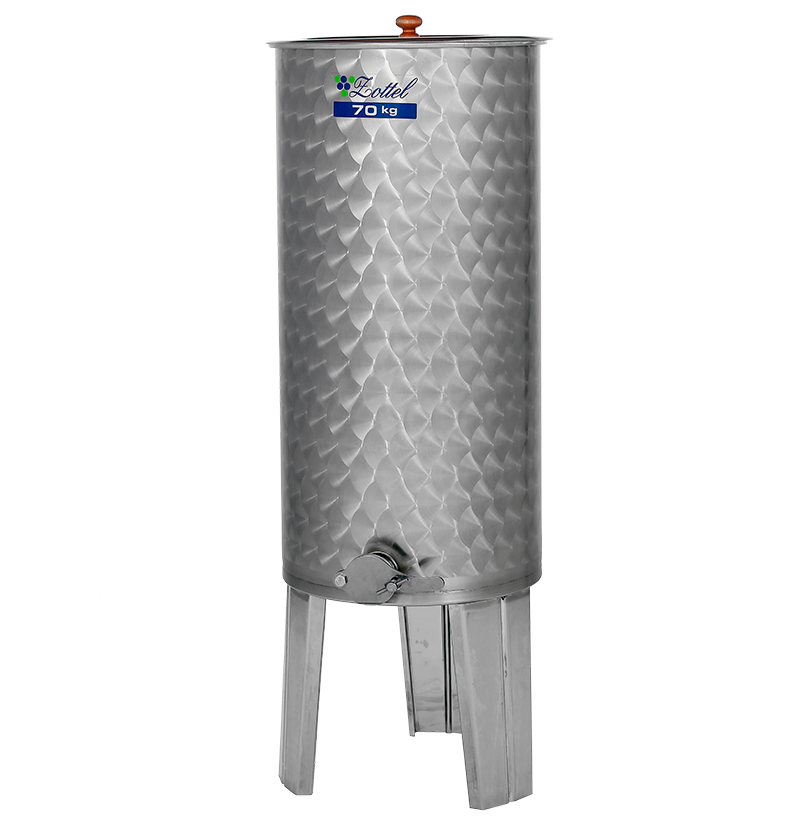 Méz tároló INOX tartály 70 kg