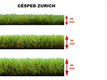 GREEN ZURICH EVOLUTION 40mm műfű 2x10m, Zöld 2.Kép
