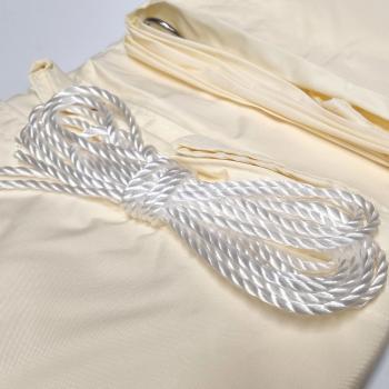 SUNNET KIT POLYESTER  napvitorla 3,6x3,6x3,6m bézs 2.Kép