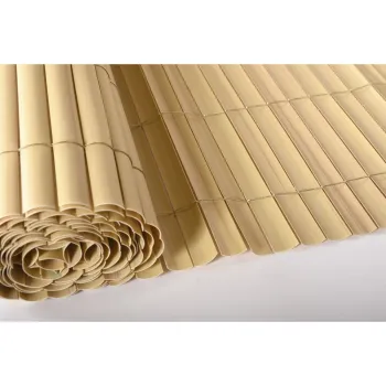 PLASTICANE félovális profilú műanyag nád 1,5x3m bambusz 2.Kép