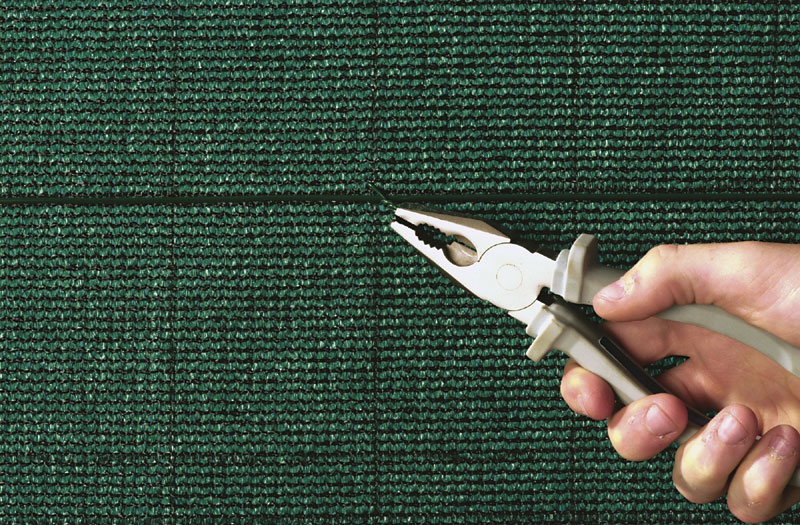 TOTALTEX , szőtt árnyékoló háló 1x5m zöld