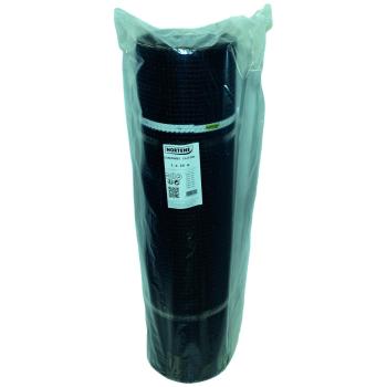 CUADRANET műanyag kertirács, 10*10mm, 1x25m, fekete, (K-100/10) 1.Kép