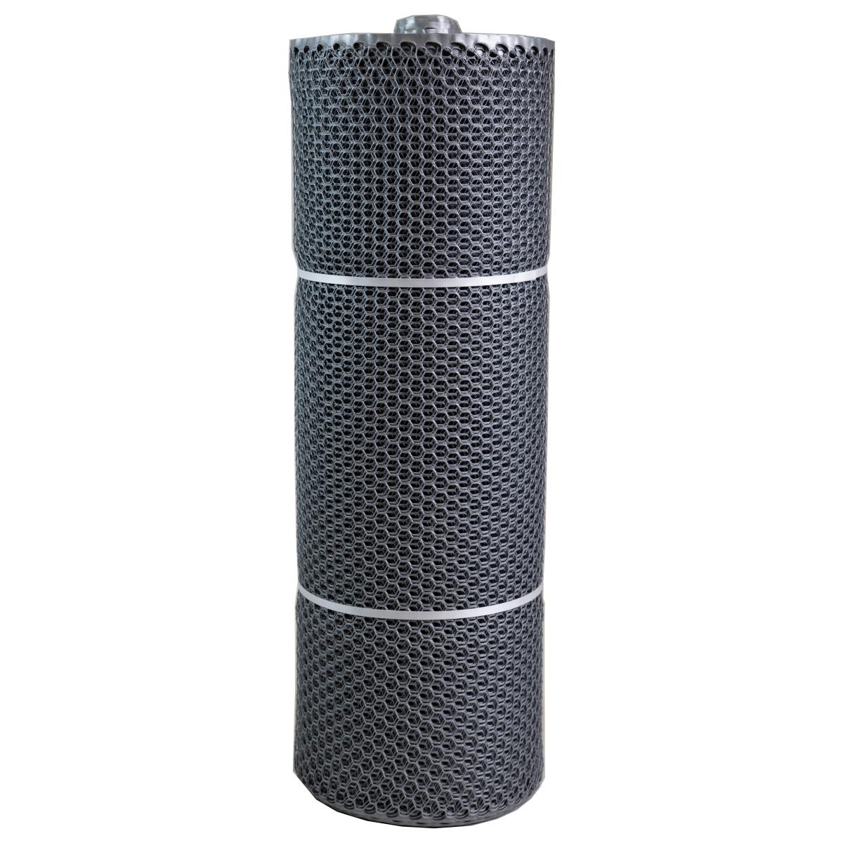 ESA műanyag baromfirács, 1x50m, ezüst