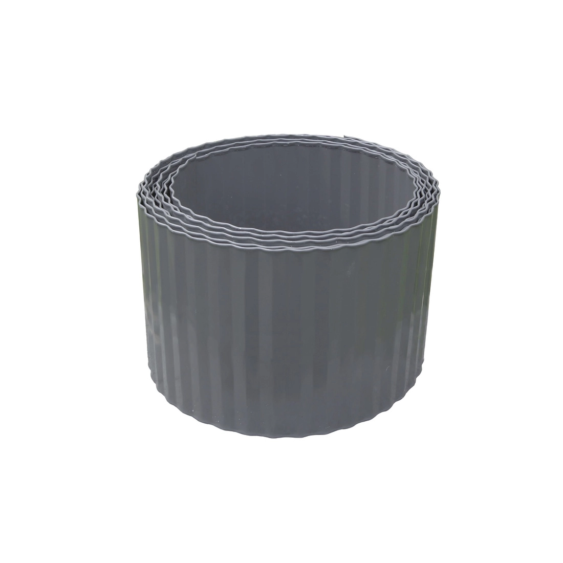 STEELY BORDURA galvanizált acél ágyásszegély 6m x 14 cm, antracit