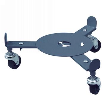 FLORA roll extens bővíthető gurulós fém virágalátét 30-42cm Kép