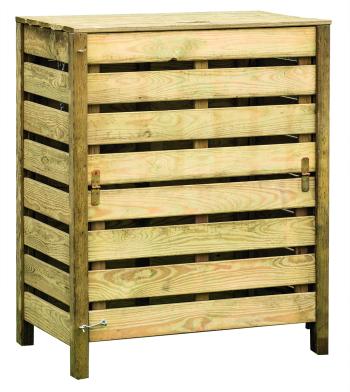 NATUR COMPOST fa komposztáló 80x50x100cm 2.Kép