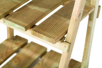 NATUR SHELF  virágállvány 100 x 42 x 44 cm 3.Kép